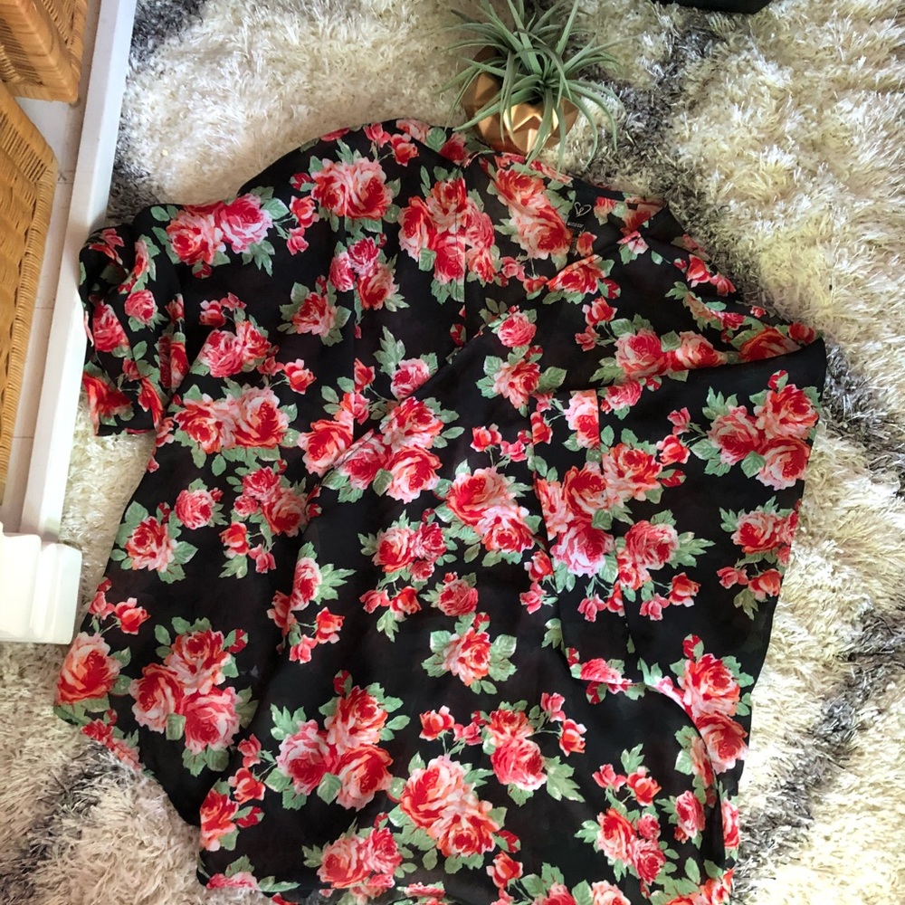 Rose kimono